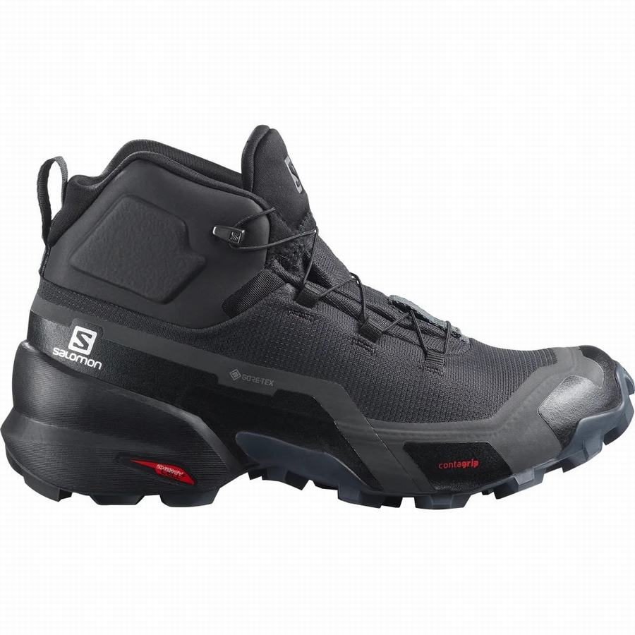 Salomon Cross Hike Mid Gore-tex Vandrestøvler Dame Sort [CTP1188DH]